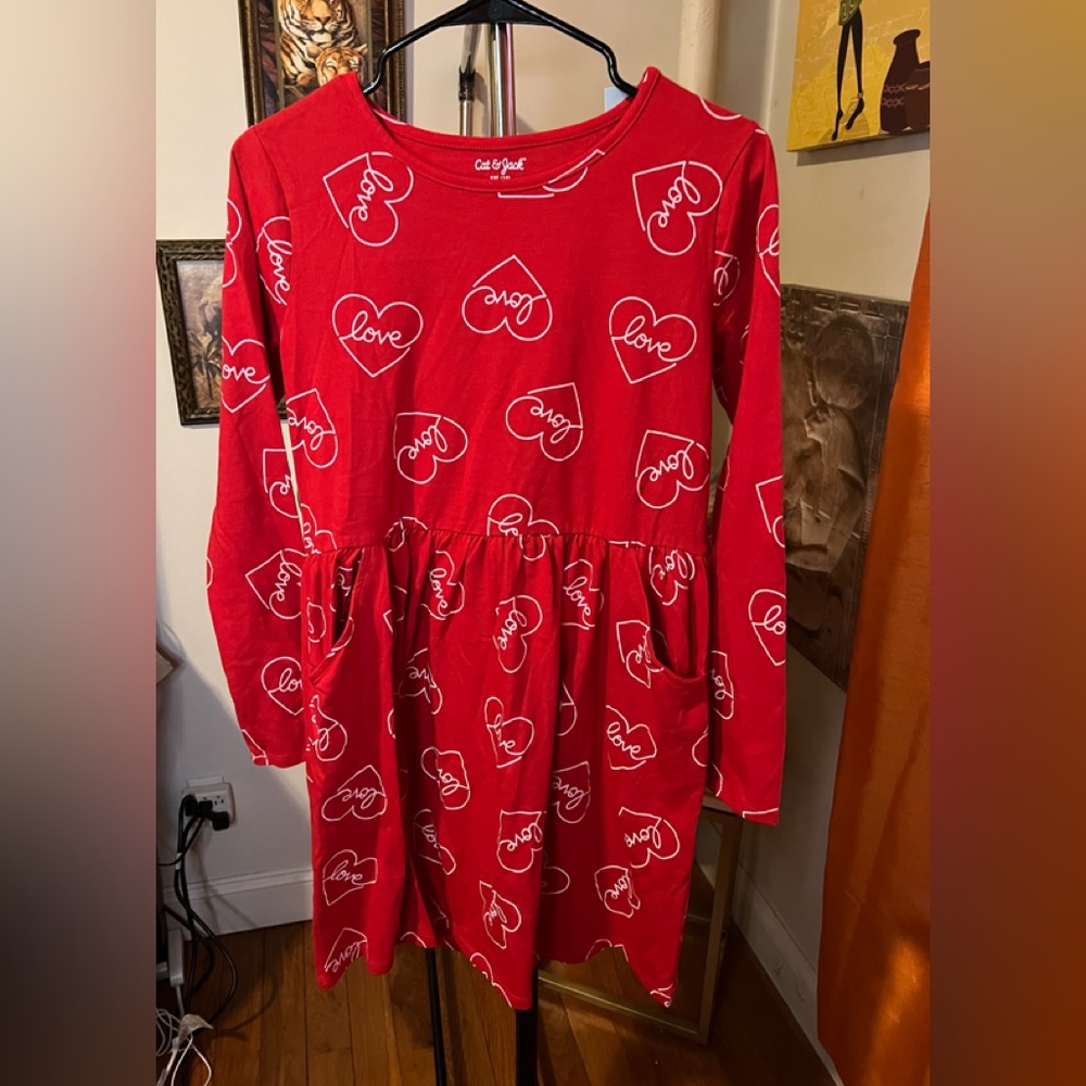 CAT & JACK GIRLS DRESS (XXL (18))